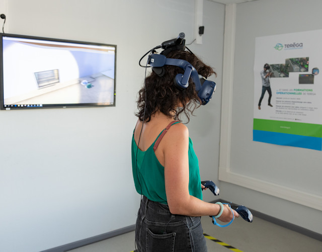 Equipement réalité virtuelle salle formation VR