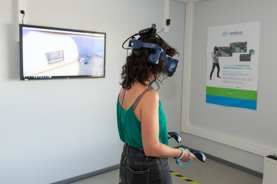 Equipement réalité virtuelle salle formation VR