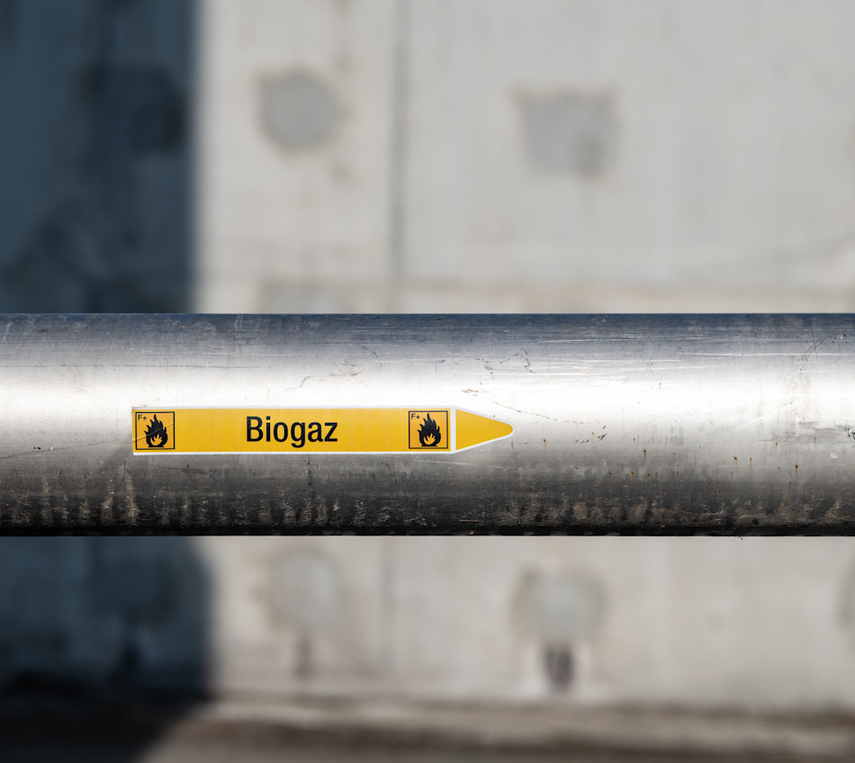 Canalisation de biogaz