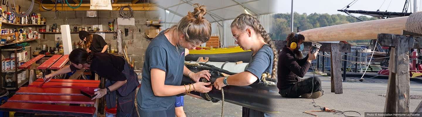 Soutenir l’inclusion sociale avec L’Hermione, la frégate de la liberté
