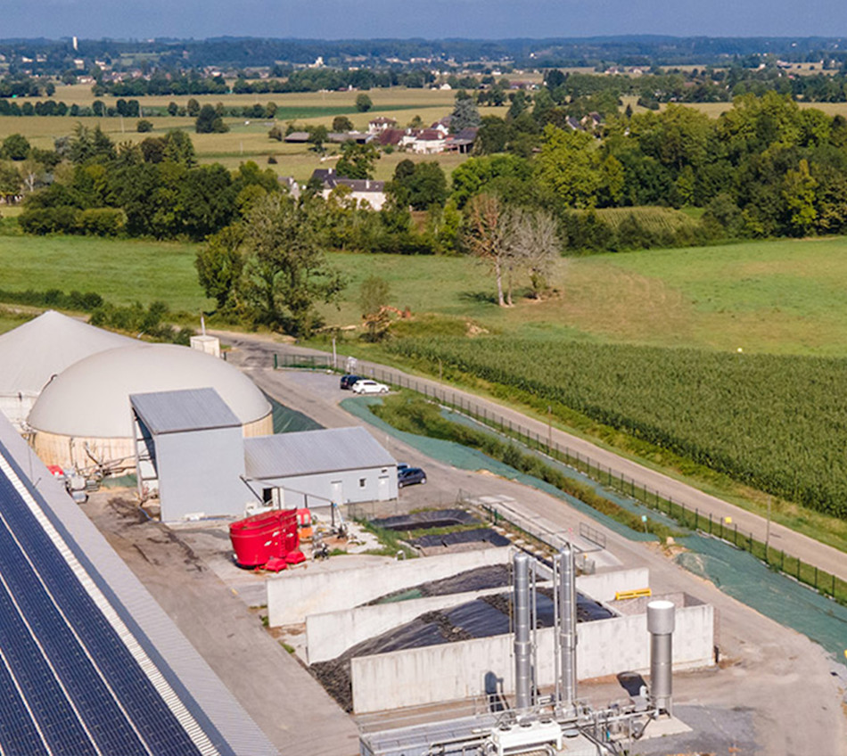 Site de méthanisation agricole de Méthalayou