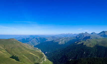 Larrau paysage des Pyrénées