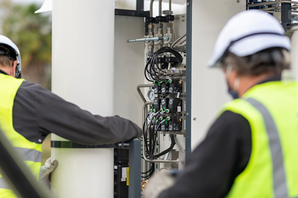 Installation station GNV