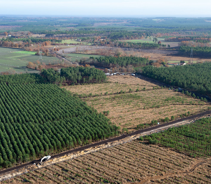 Travaux Rion des Landes
