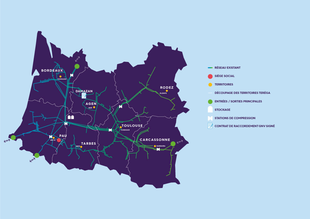 Réseau Teréga pour les propriétaires de station GNV