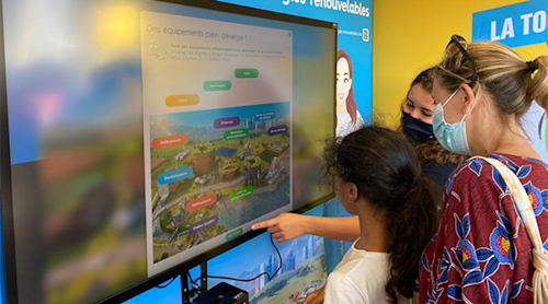 Big Tour 2022 : Stand de Teréga "2050, un monde d'énergies renouvelables"