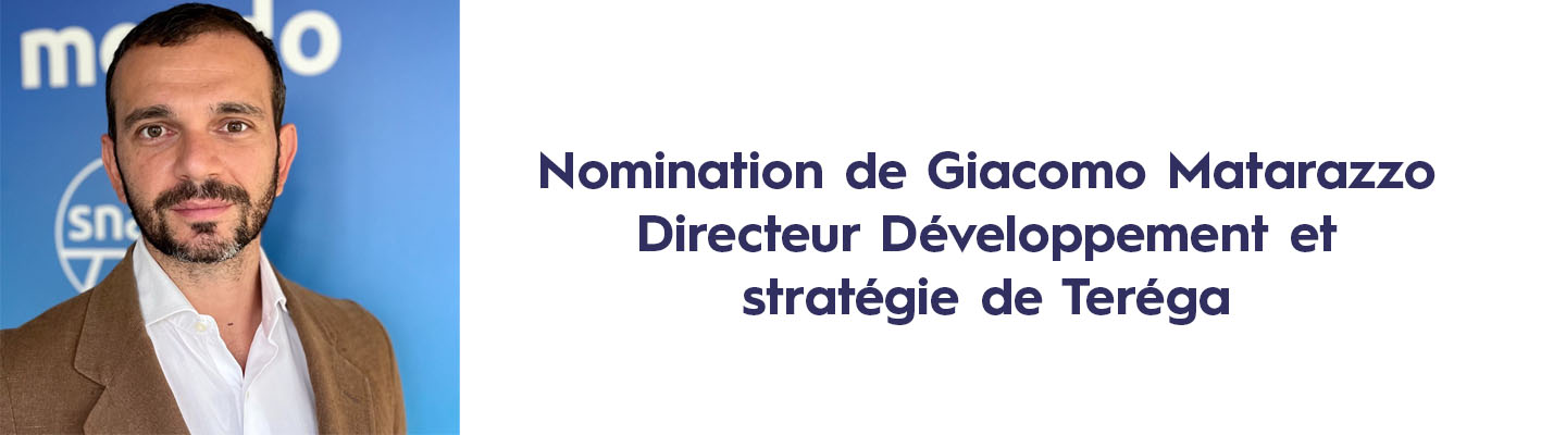 Giacomo Matarazzo nommé  Directeur Développement et Stratégie de Teréga