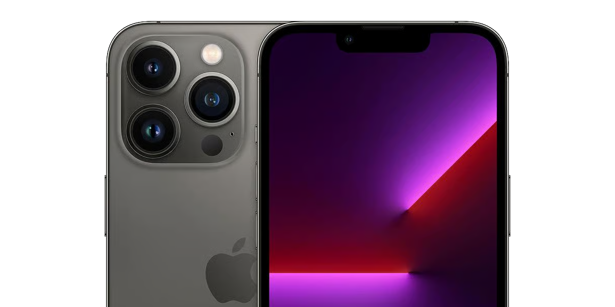 De voor en achterkant van de iPhone 13 Pro refurbished