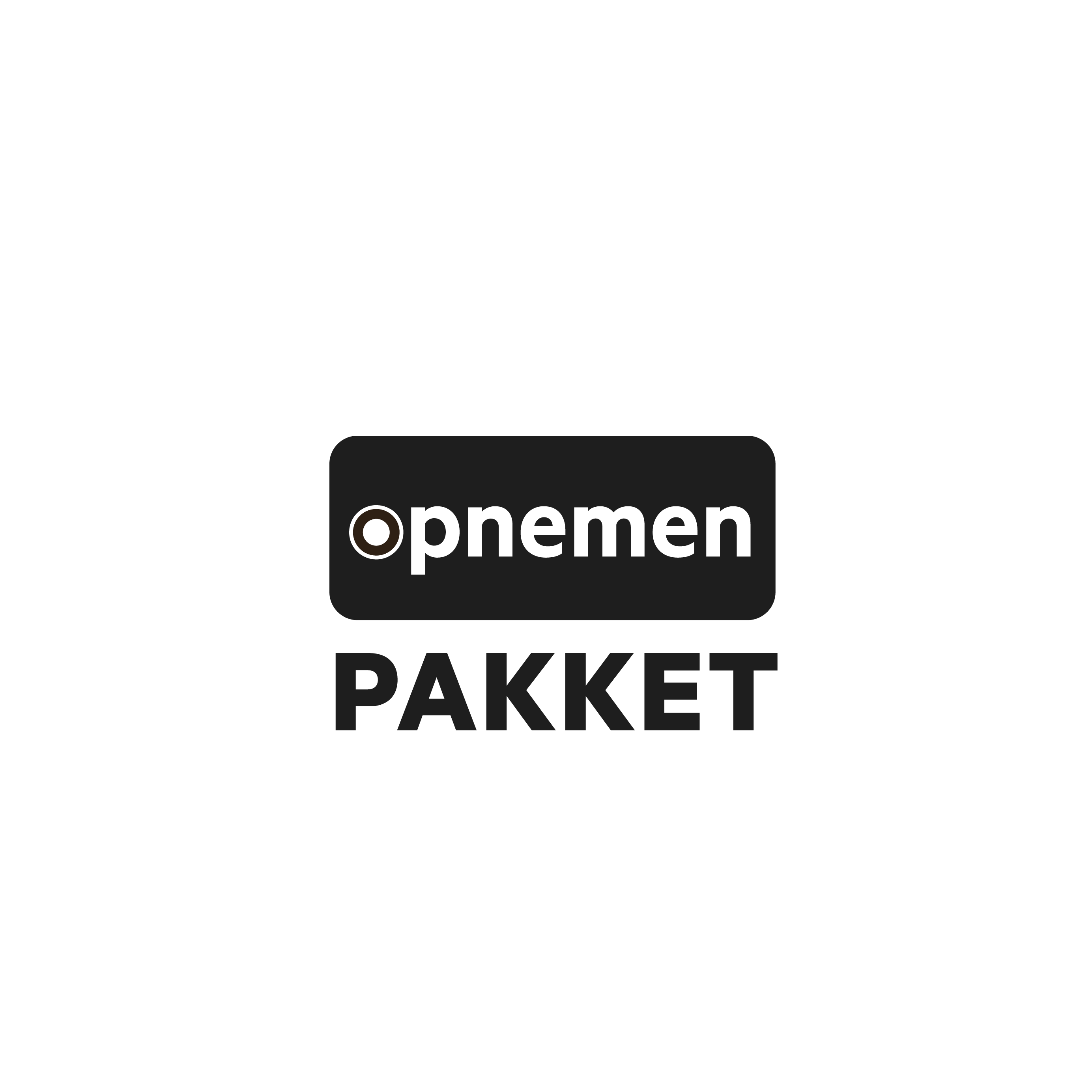 Logo Opnemen Pakket