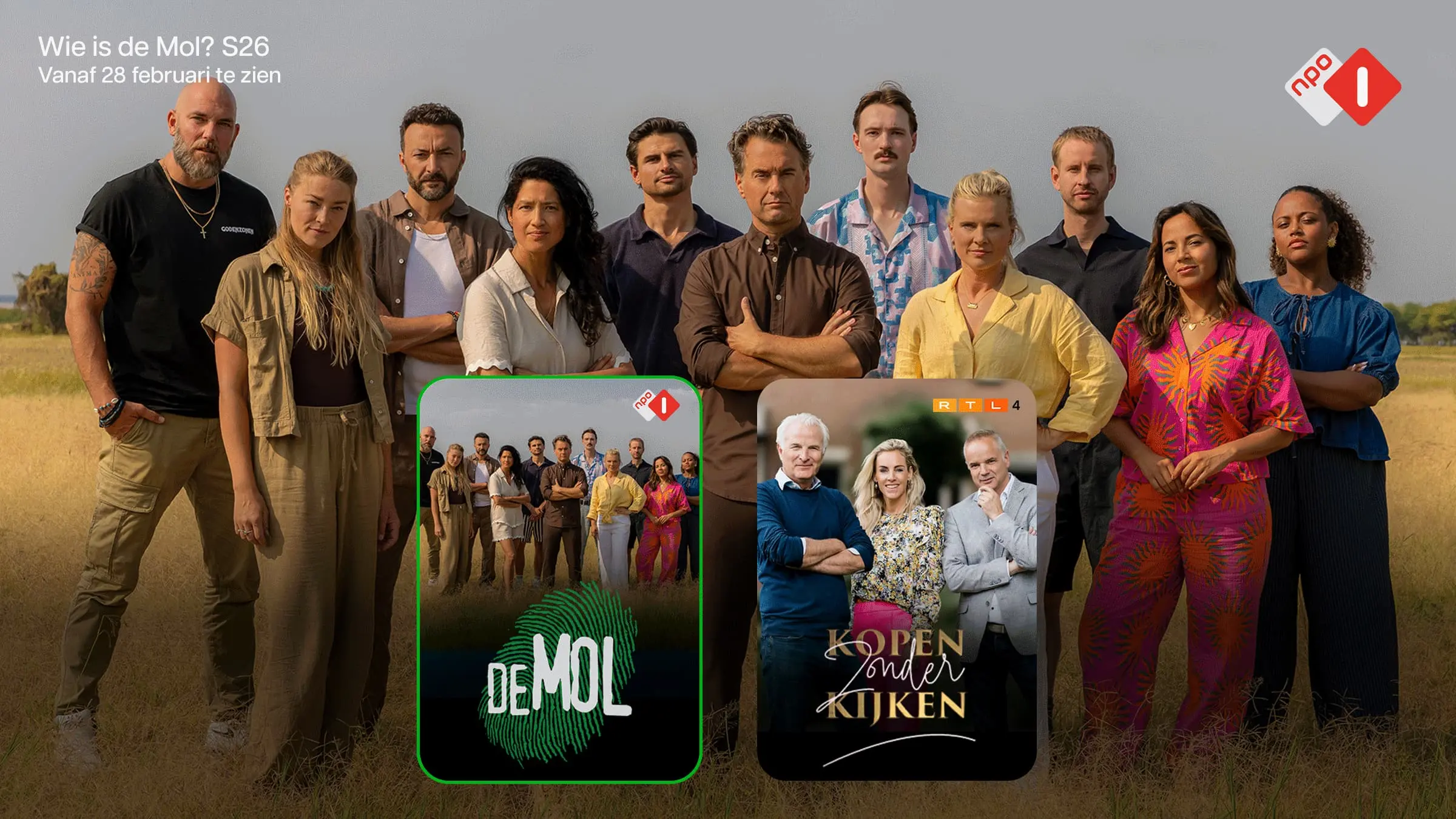 Wie is de Mol en Kopen zonder kijken
