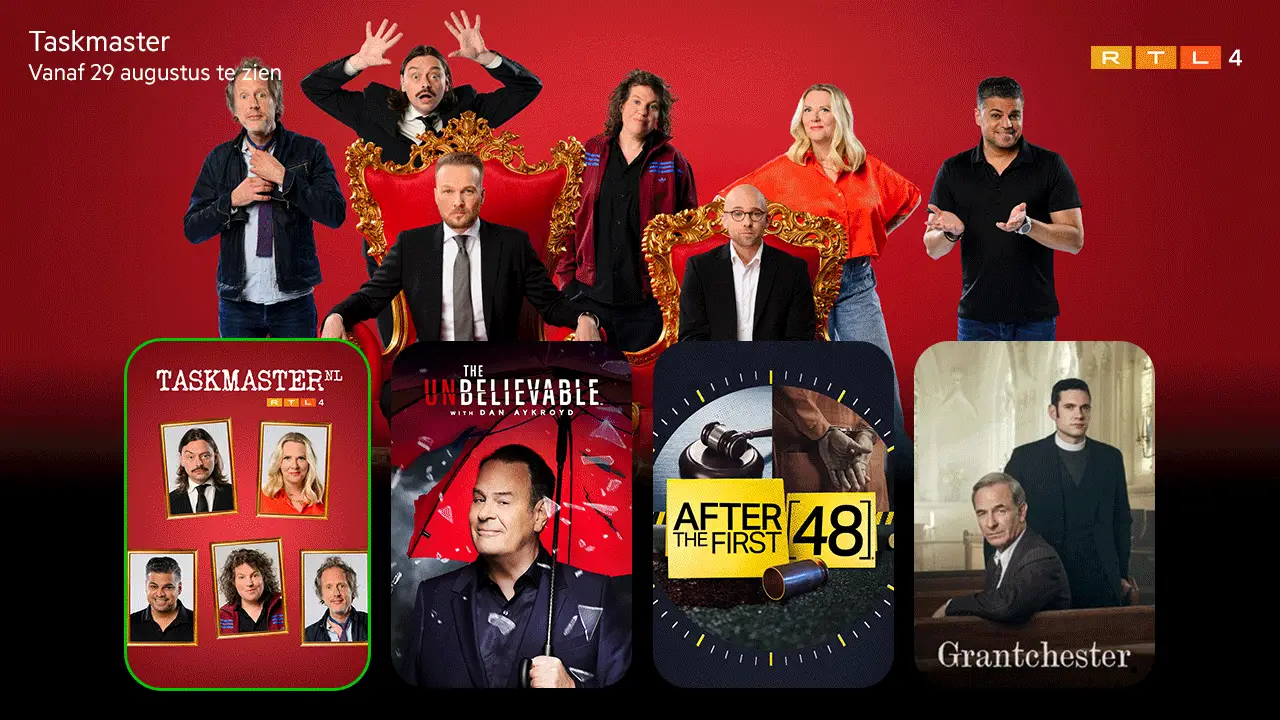 Dit zie je in augustus bij KPN op tv.