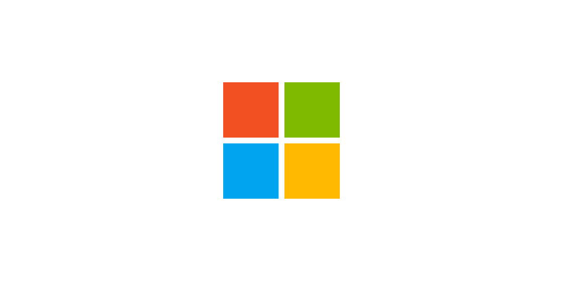 Vier vierkantjes van het Microsoft 365
