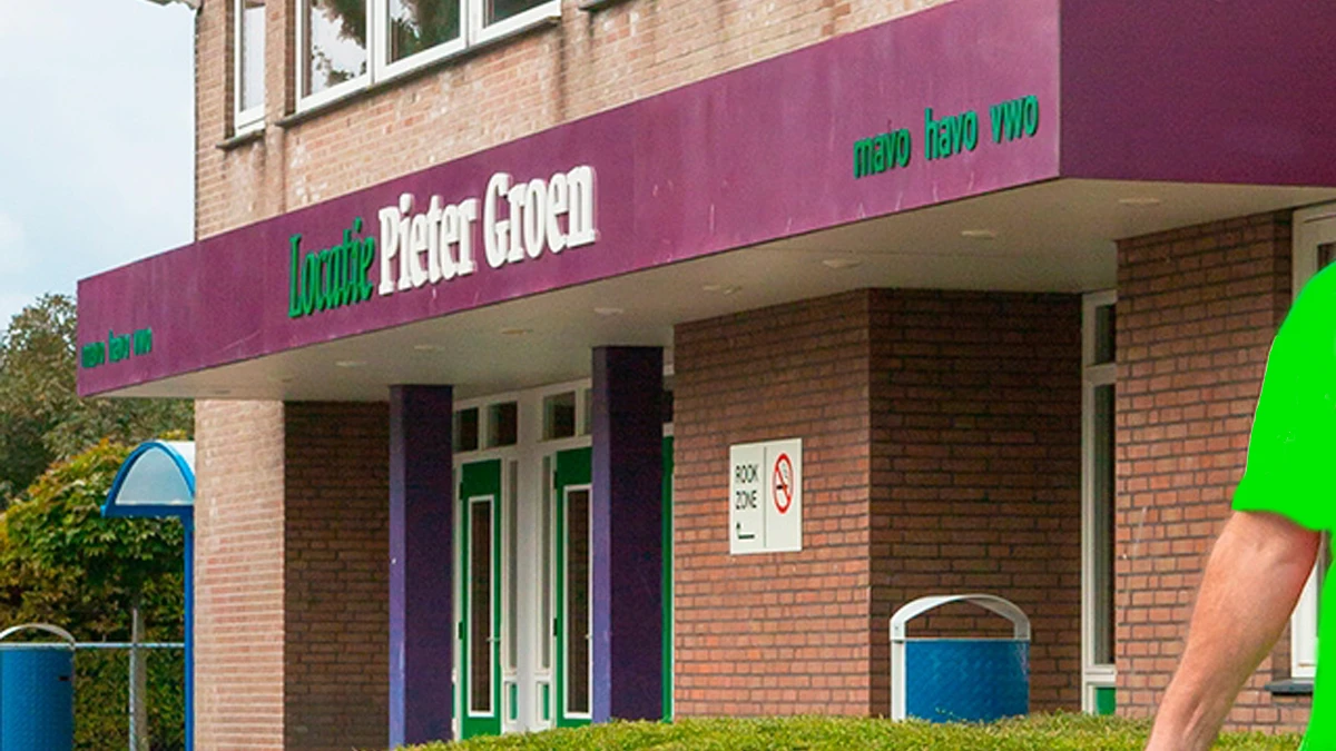 Beeld van een schoolgebouw