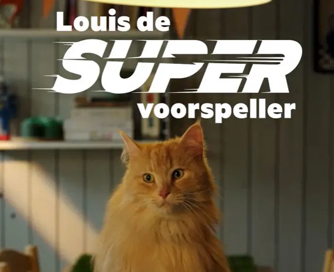 Louis de kat als supervoorspeller voor het WK voetbal