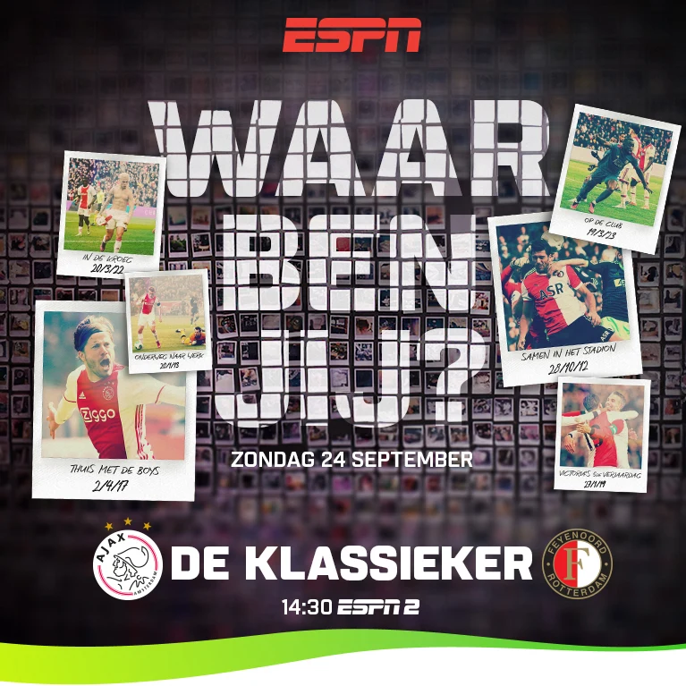 Kijk de klassieker live bij KPN