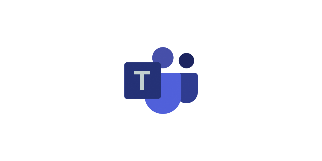 Blauw logo Microsoft Teams