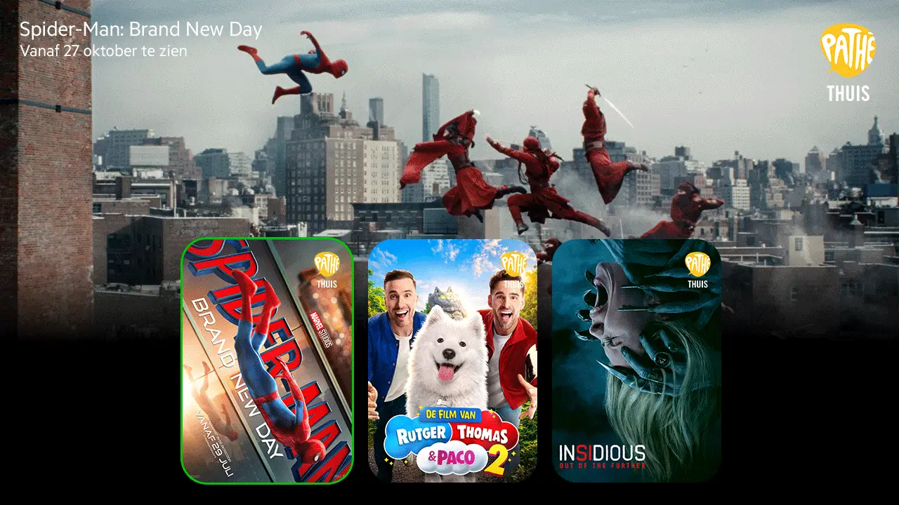 Pathé Thuis Top 3