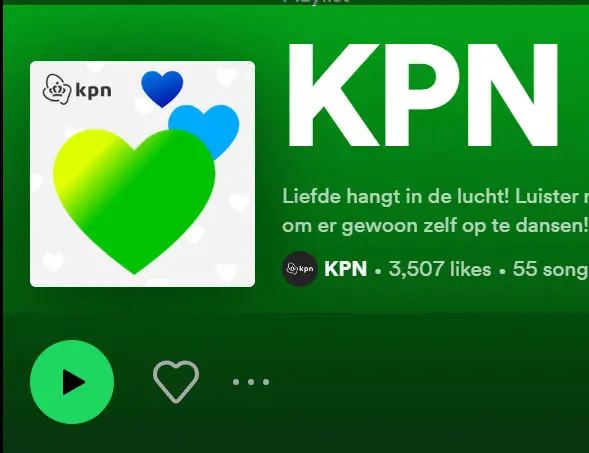Spotify playlist - Spotify bij KPN