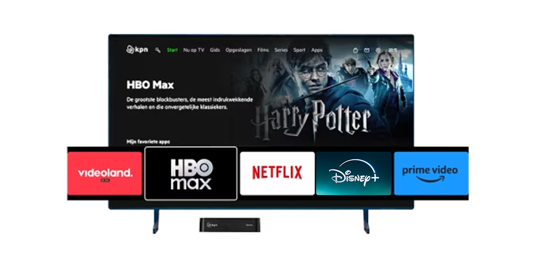 Al je favoriete entertainment overzichtelijk op 1 scherm