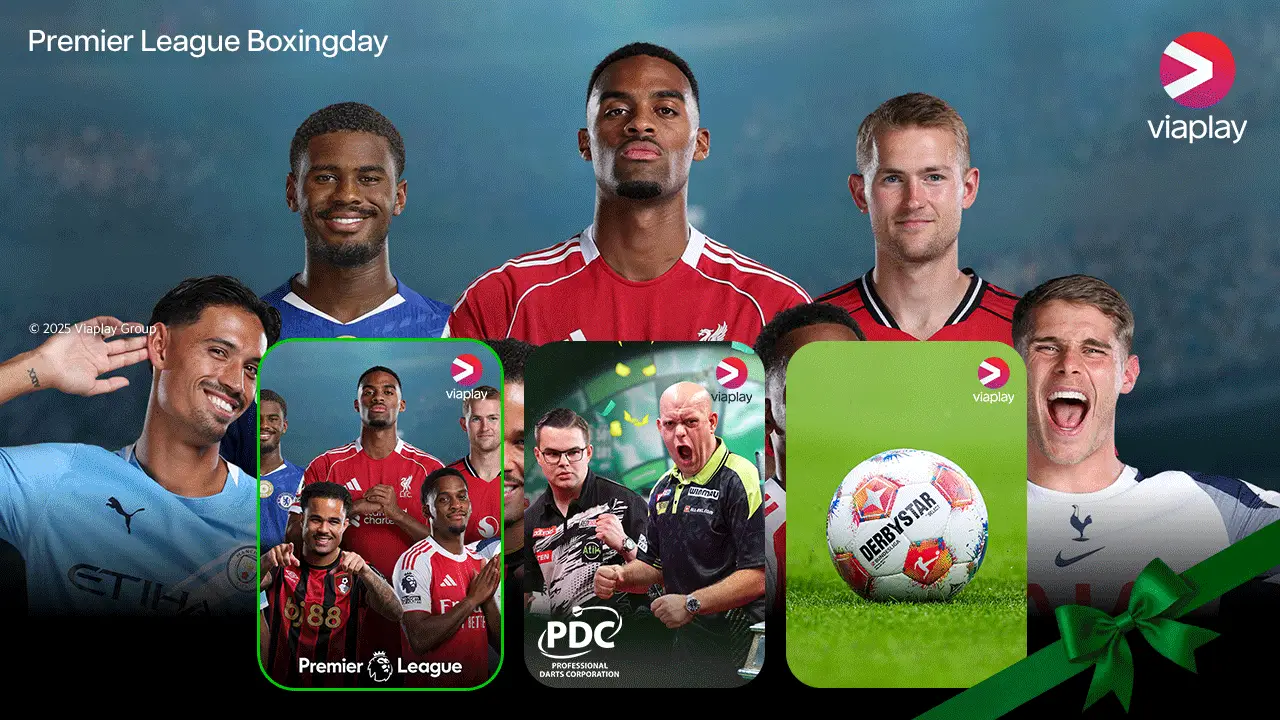 Topvoetbal en het WK Darts zie je bij Viaplay