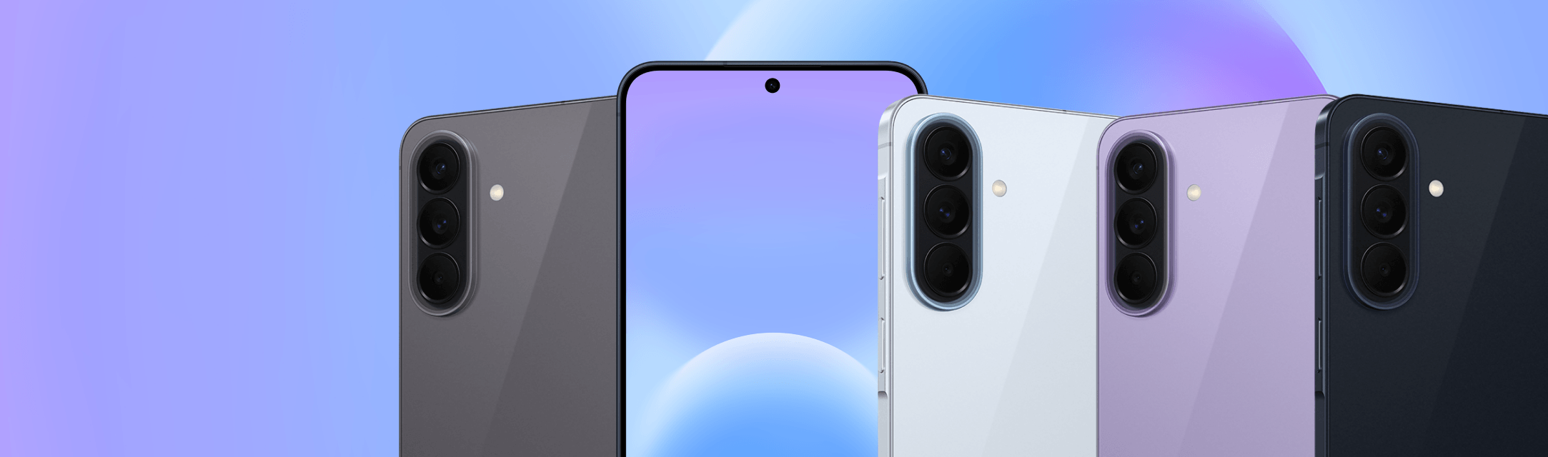 De Samsung Galaxy A57 kleuren op een rij