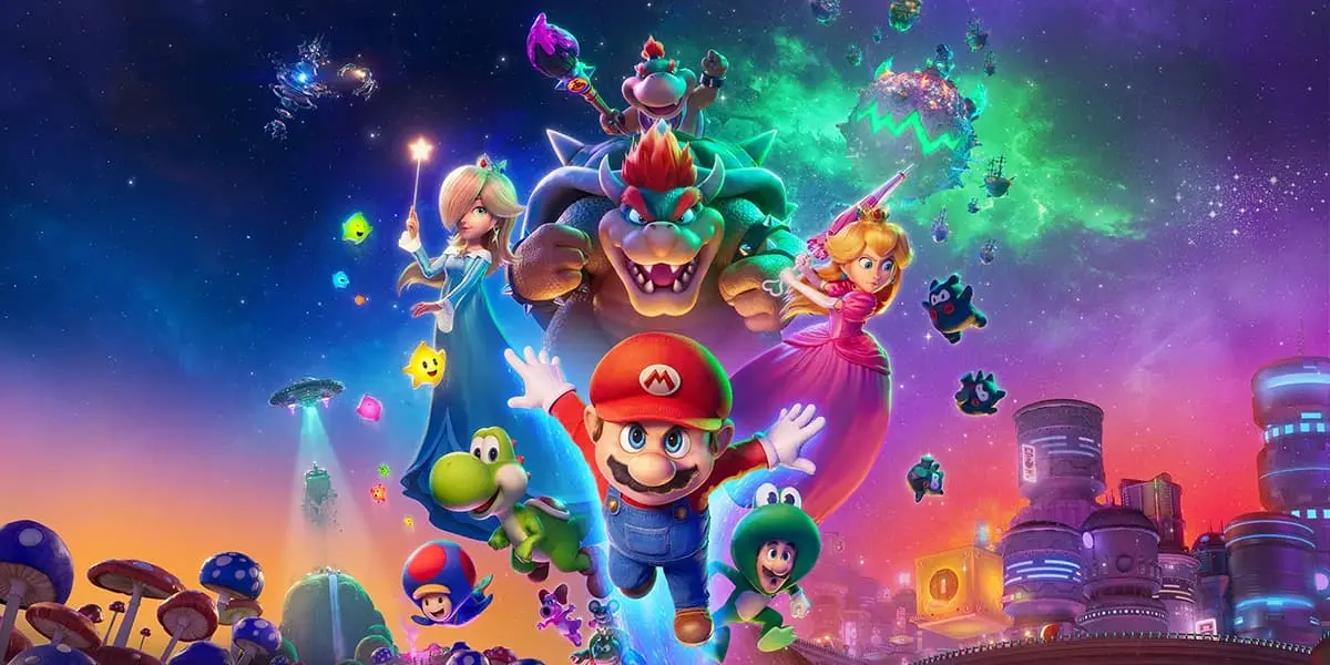 Filmposter The Super Mario Galaxy Movie