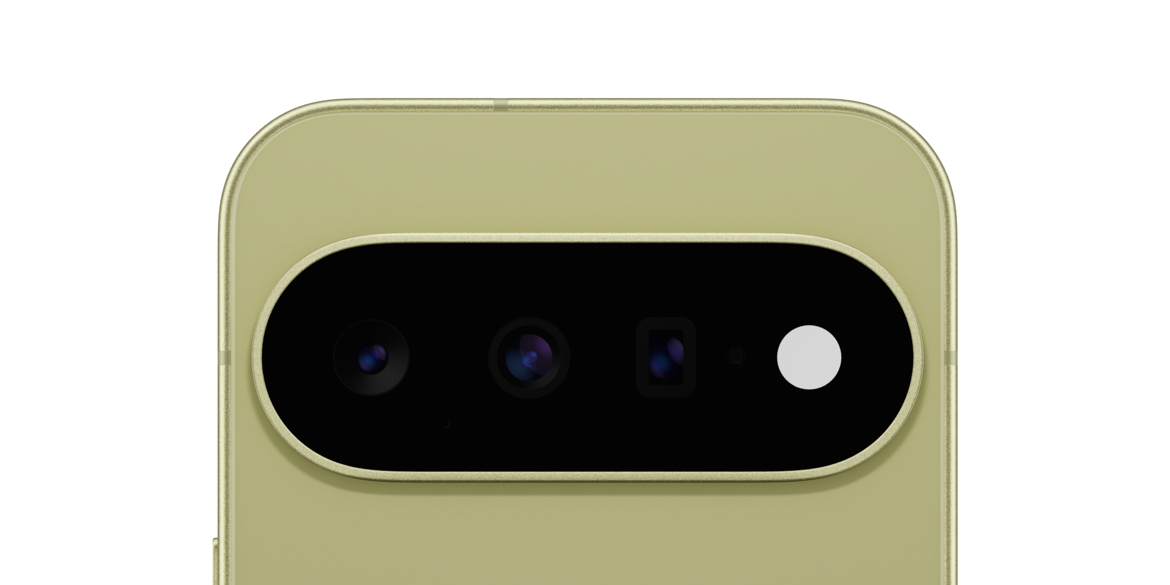 Camera's van de groene Google Pixel 11