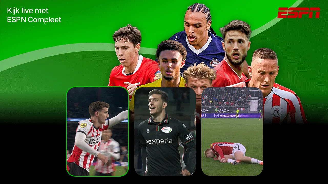 Kijk live met ESPN Compleet