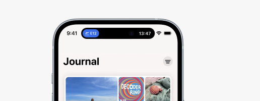 Beeldscherm van iPhone 15