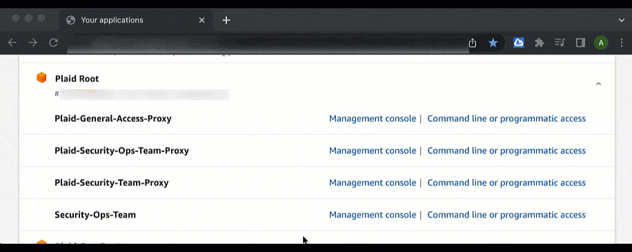web console