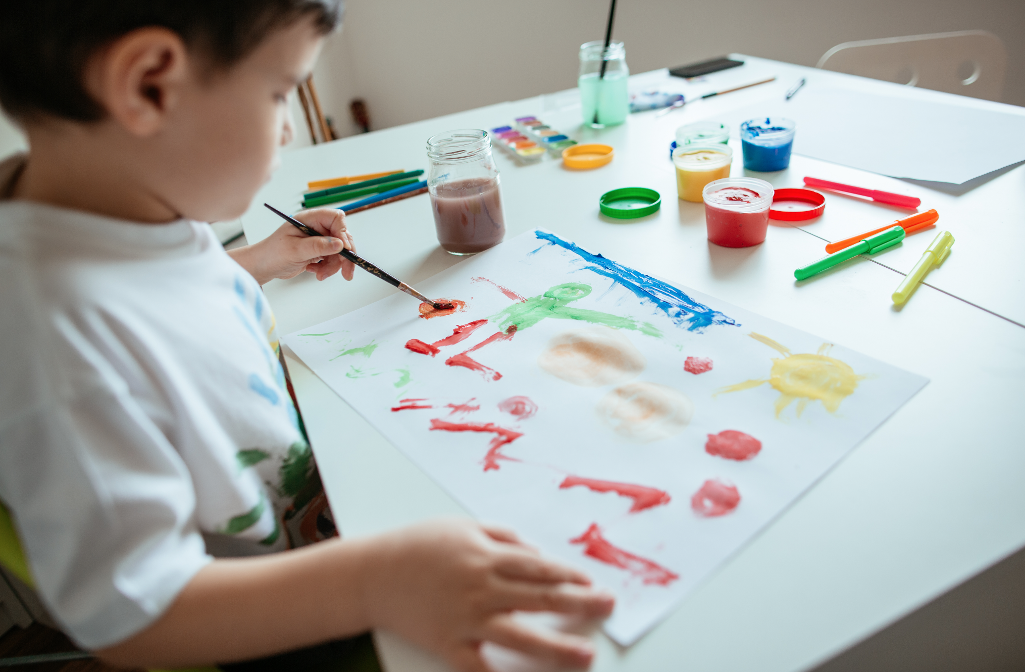 creative activities while unschooling