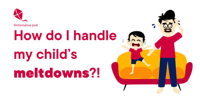 A definitive guide on how you can handle an autistic meltdown and help your child calm down.