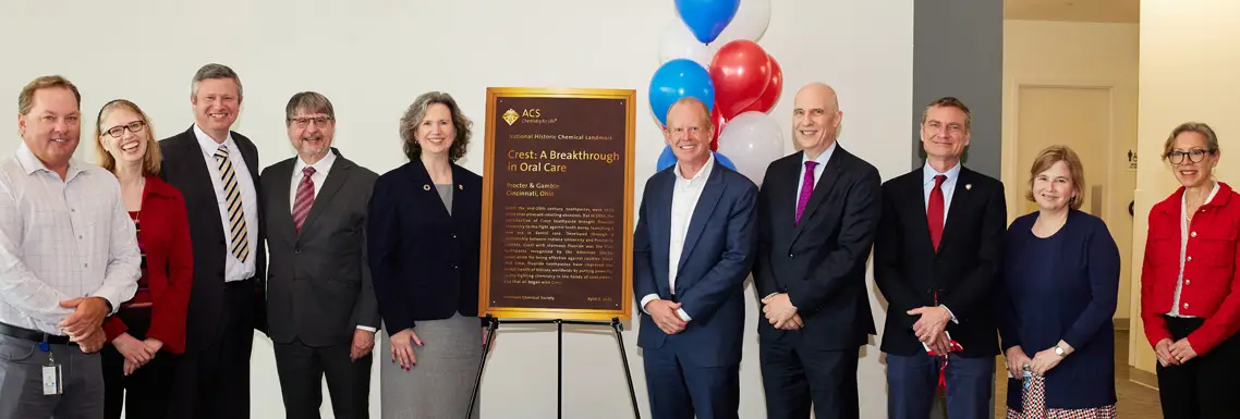 Recipients at P&G’s Mason Business & Innovation Center