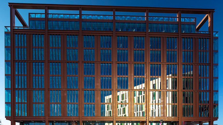 The Lumen seen from Blue Star Square. (Image: Graeme Peacock Photography)