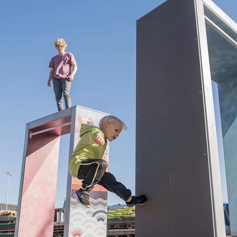 Parkour sopii kaikille, iästä riippumatta