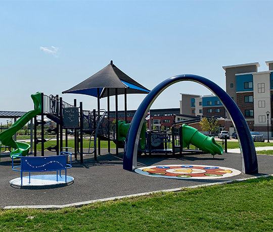 Ankeny Library Playground - Sona text liftup shape