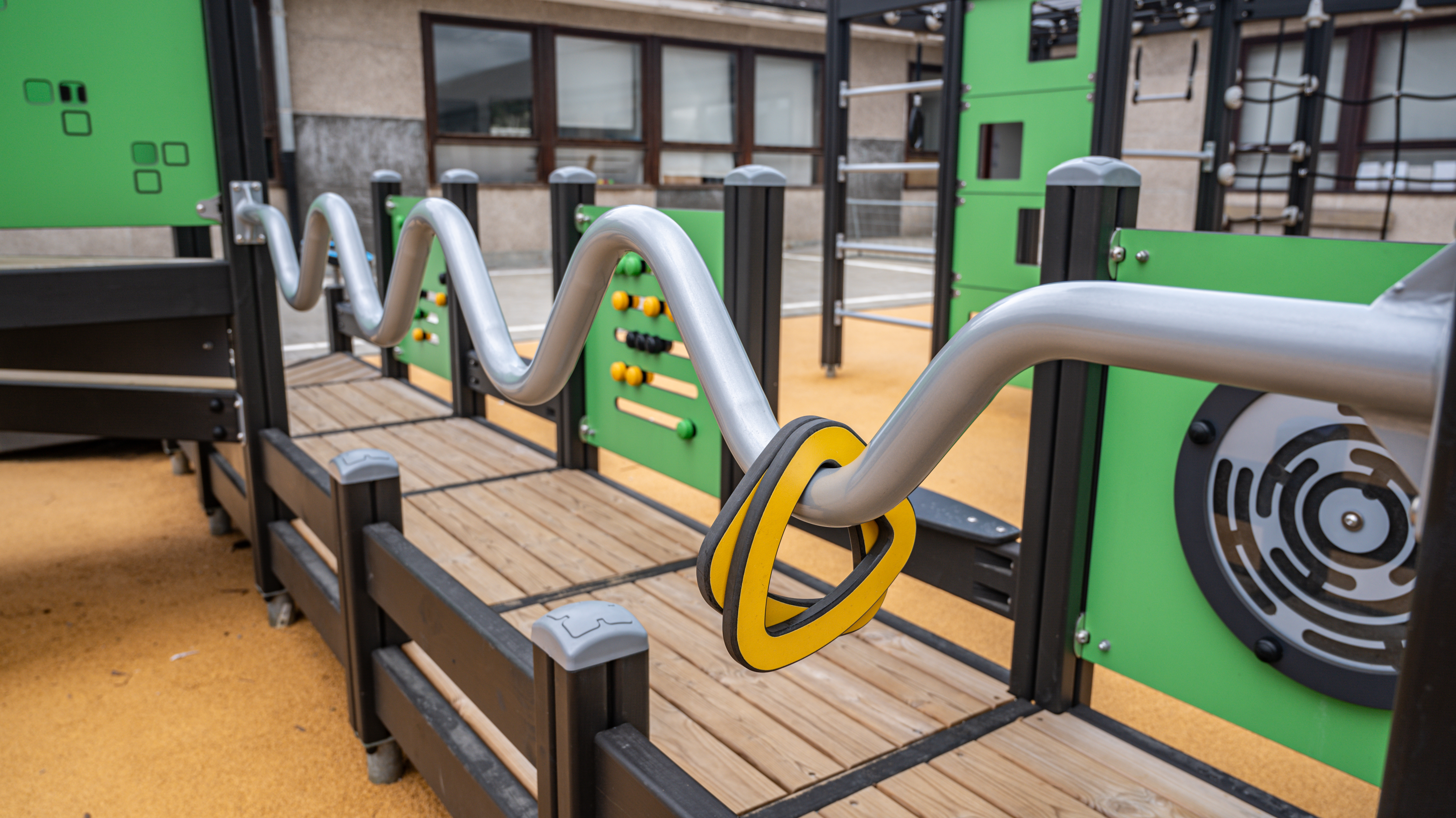 Heemschool+Neder+over+heembeek+(BE)-5 Inclusive playground | Heemschool Neder over Heembeek | Installed by Lappset Nederland