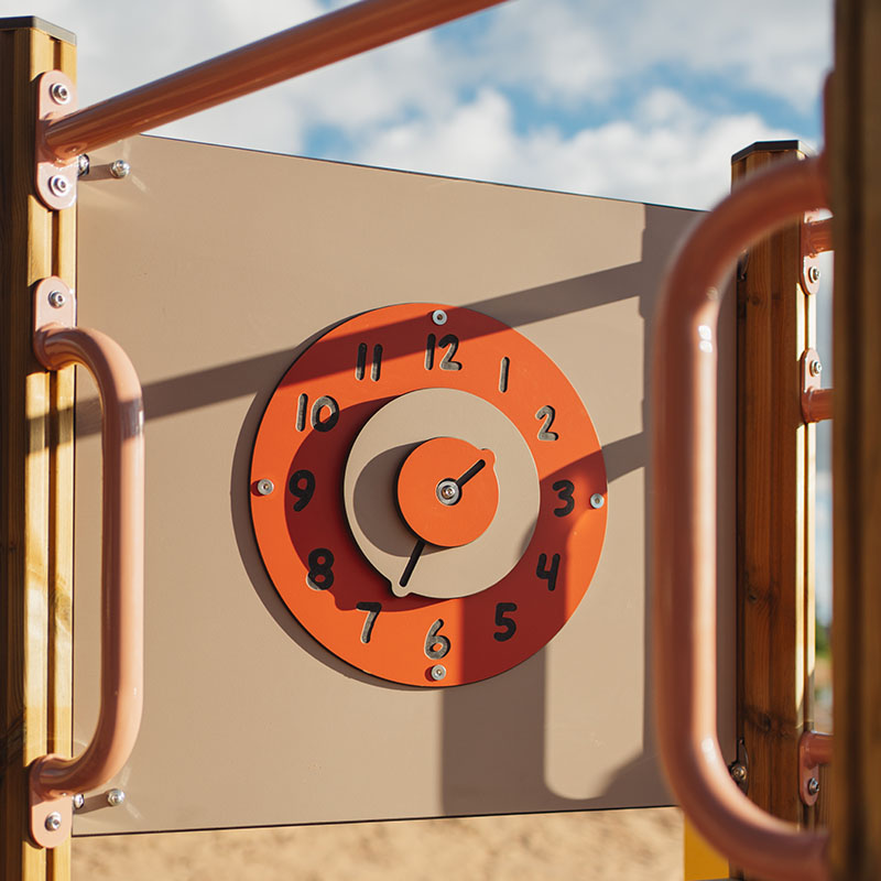 Prime playground play wall clock