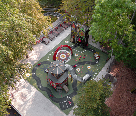 Traumland-Drone-3 Birds-eye view of Traumland | Lappset GmbH