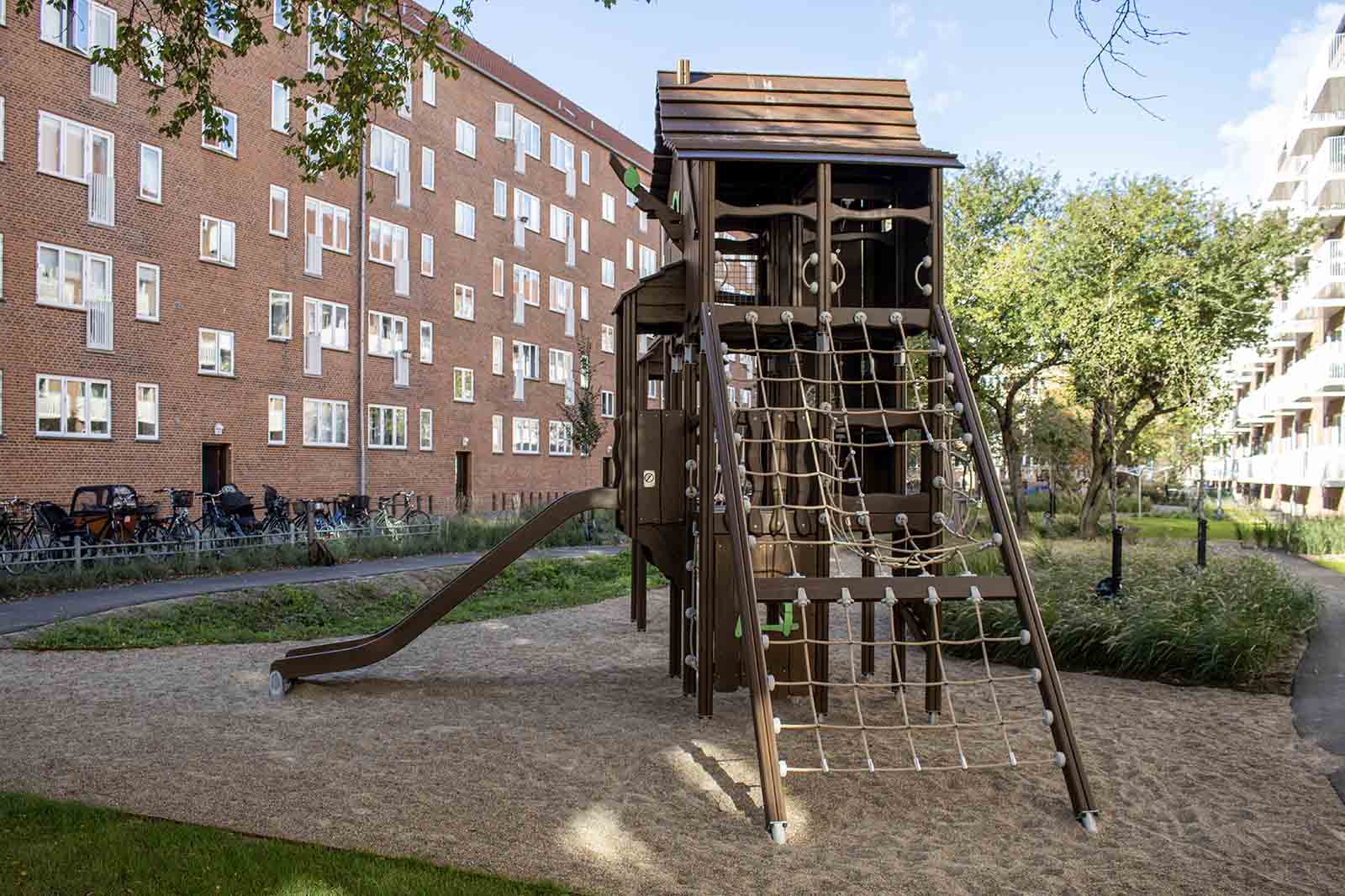 Lappset playground Denmark pocket park 1600