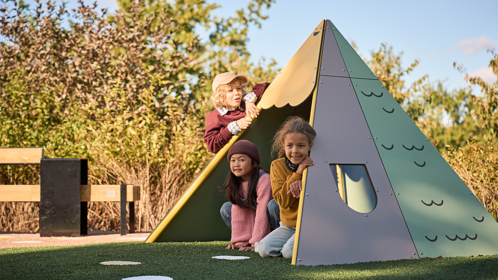 Prime playground at Marketta park with Juha F24706M Meadow