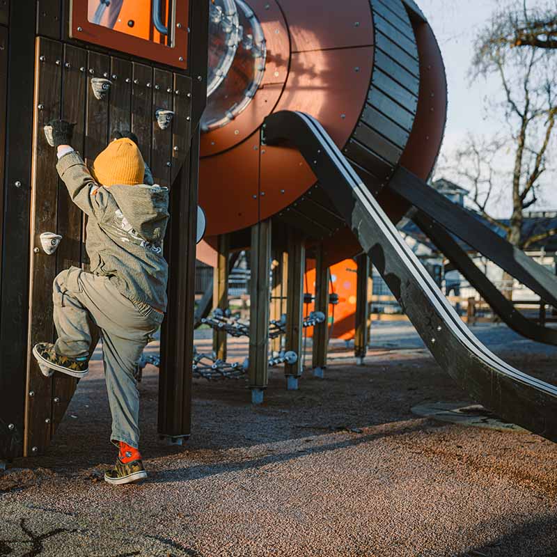 Ant themed bespoke playground Tammisaari Finland