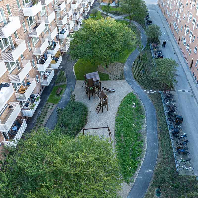 Lappset playground Denmark pocket park 2 800 800
