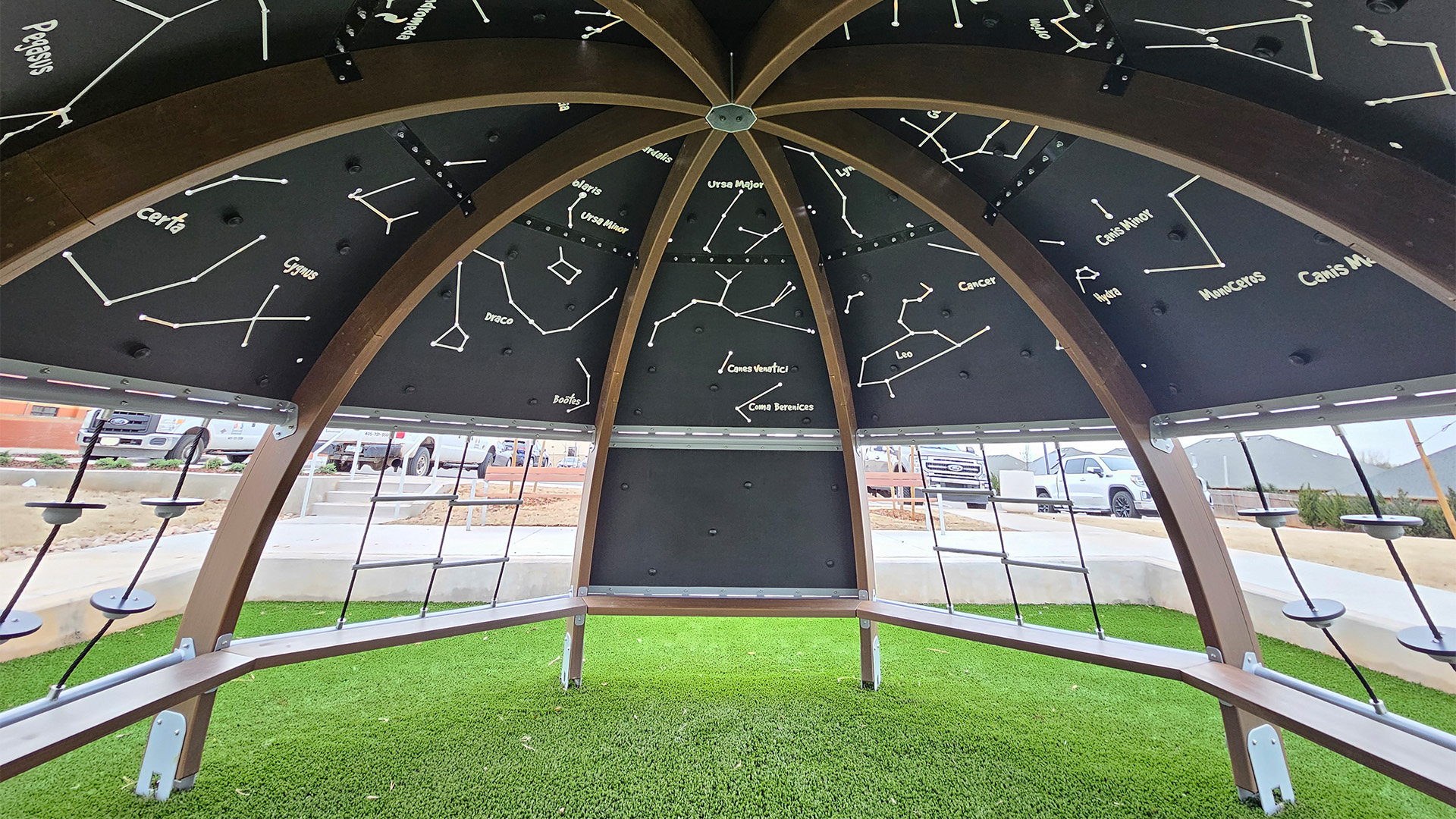 2023 - The Village, OK - Civic Plaza 02 Play Planetarium | The Village, OK, USA | Cunningham Recreation