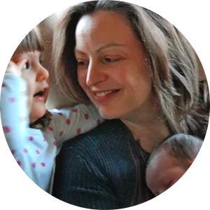 Lou Erdozain, Senior Director, ASDA and Healthy Minds Sponsor with her children