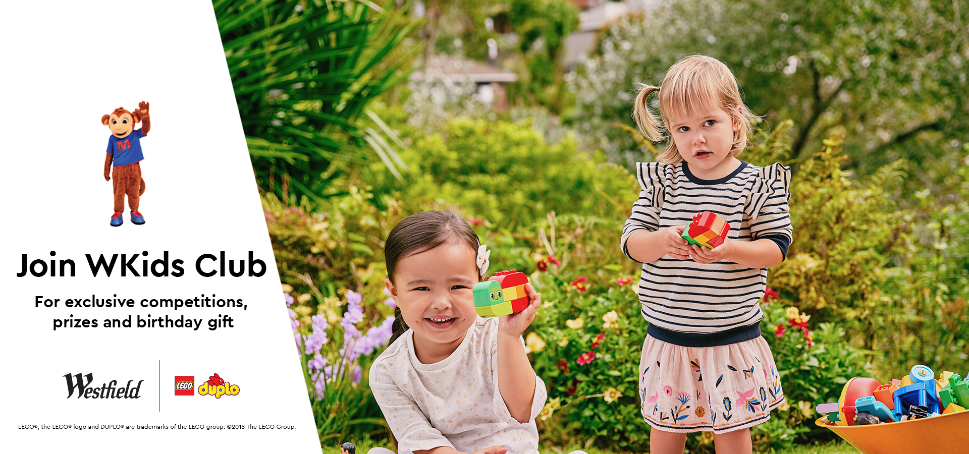 WKids Sign Up Page Header
