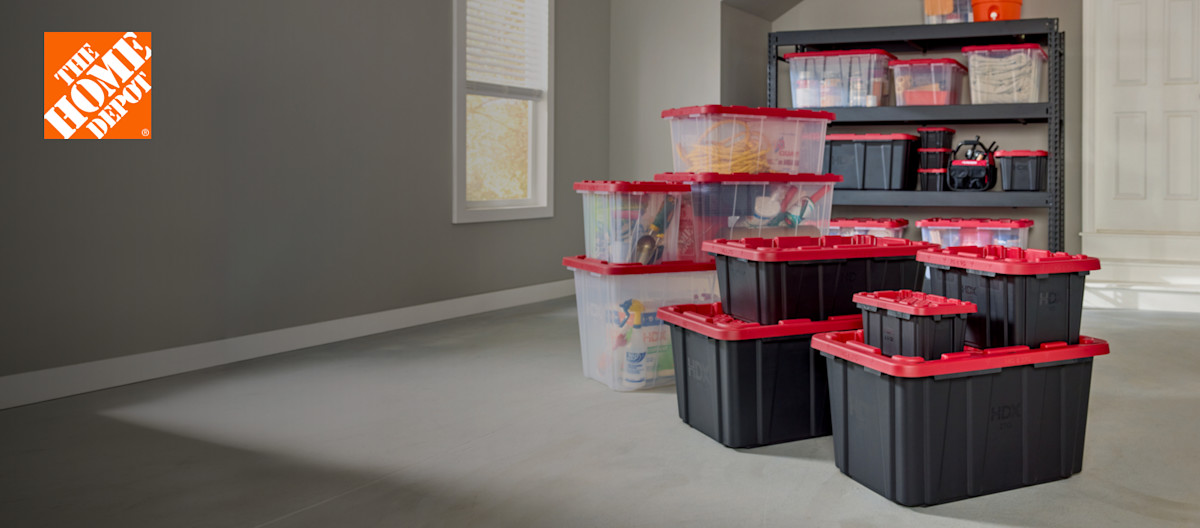 Up to 15% off select storage at Home Depot