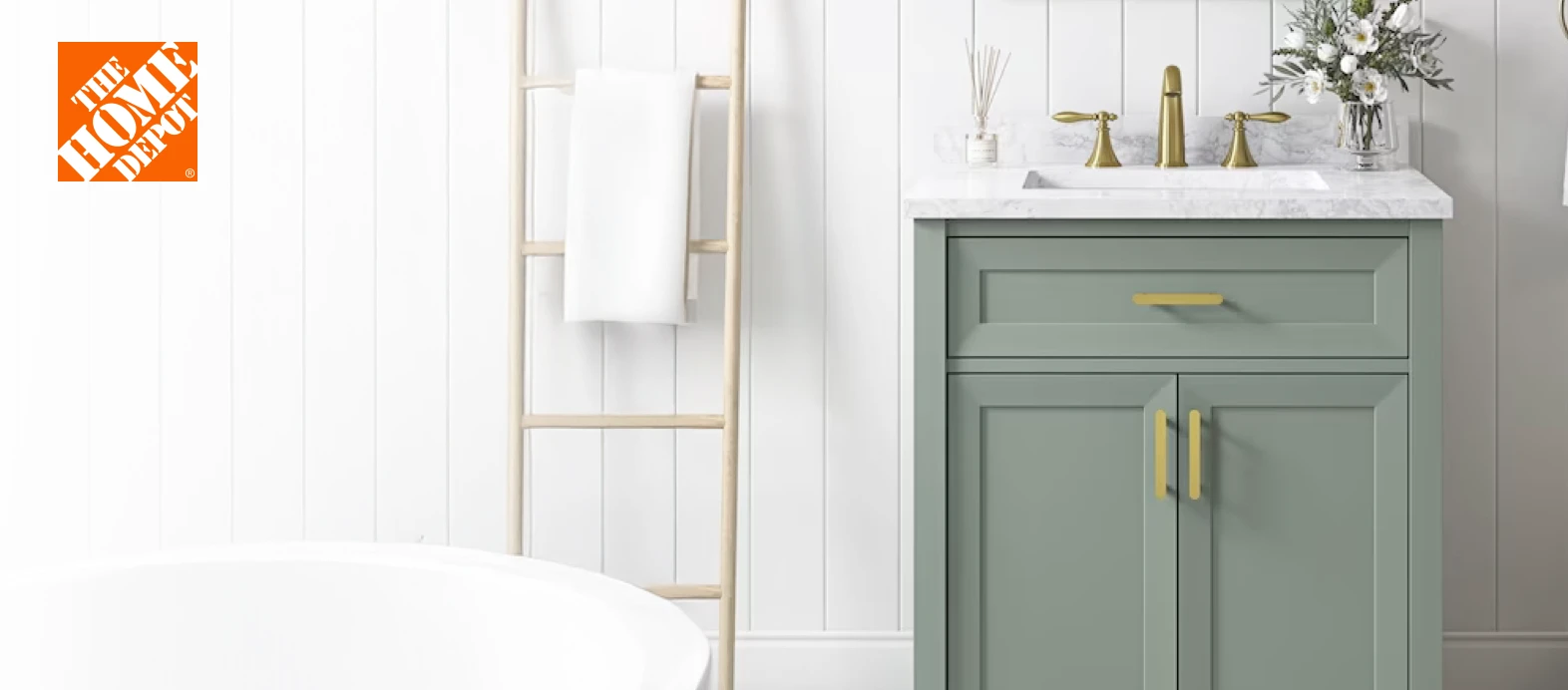 Up to 30% Off Select Bath + up to 8% Cash Back at Home Depot