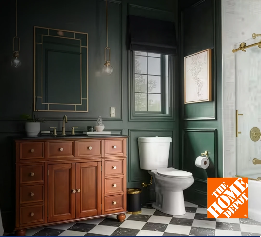 Up to 25% Off Select Bath + up to 8% Cash Back at Home Depot