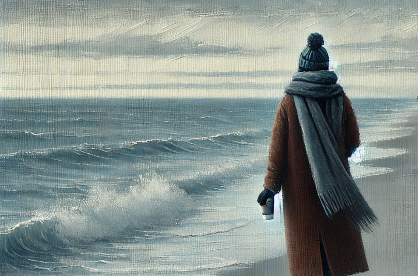 Cold beach